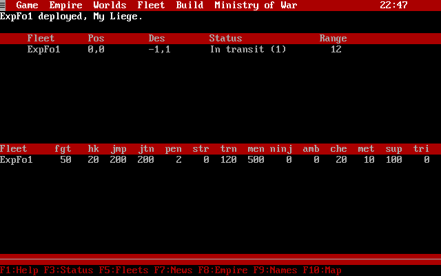 Anacreon: Reconstruction 4021 gameplay screenshot 5