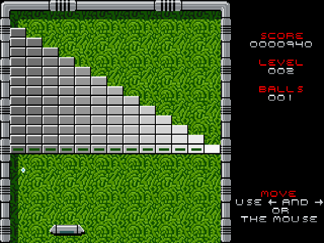 Arkanoid (Eclipse Goodies) gameplay screenshot 3