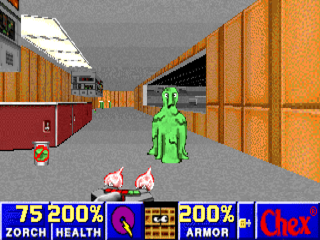Chex Quest gameplay screenshot 3