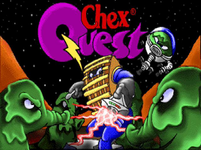 Chex Quest gameplay screenshot 1