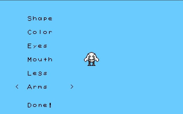Create-a-Creature gameplay screenshot 1