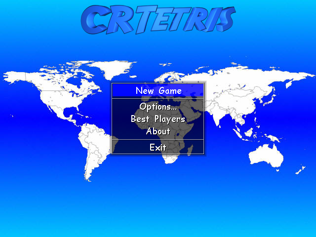 CRTetris gameplay screenshot 1