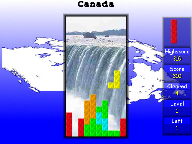 CRTetris gameplay screenshot 2
