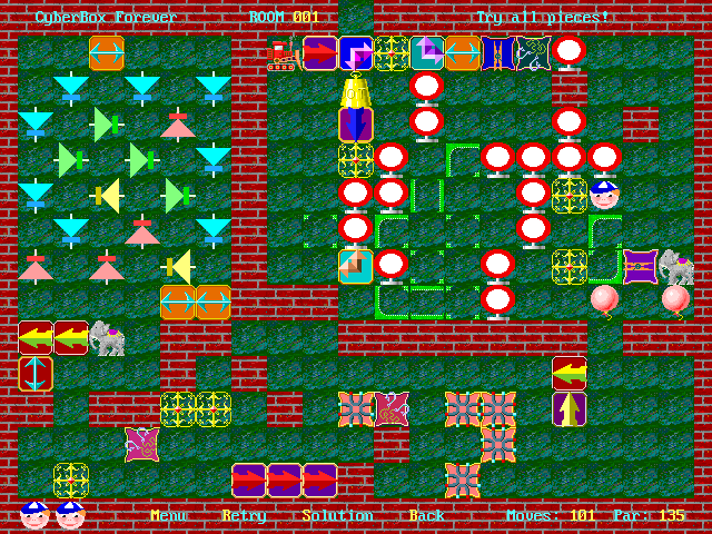 CyberBox Forever gameplay screenshot 2