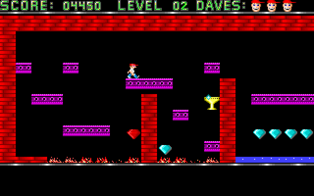 Dangerous Dave gameplay screenshot 2