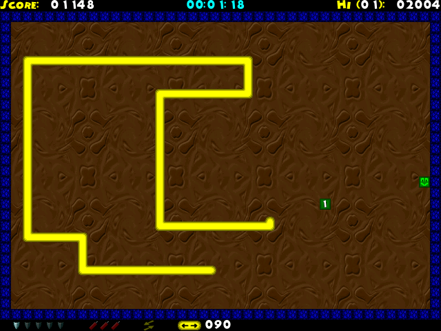 Deluxe Snake gameplay screenshot 4