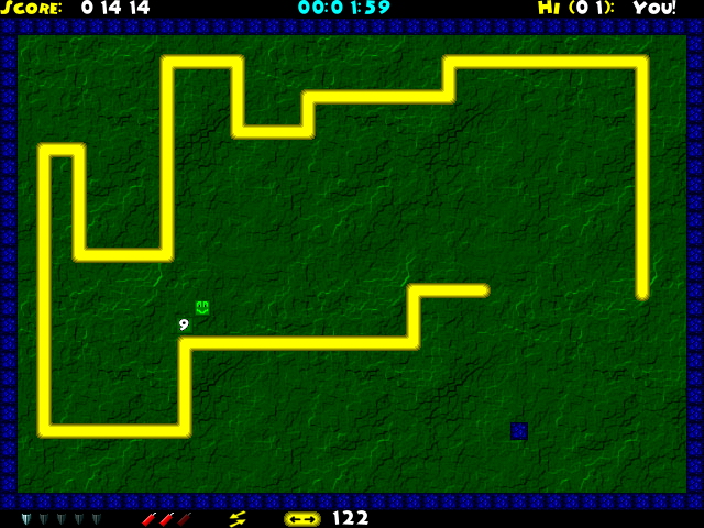 Deluxe Snake gameplay screenshot 2