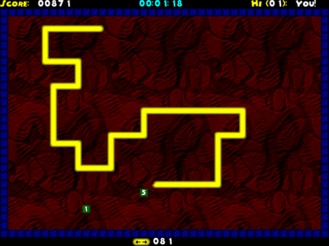 Deluxe Snake gameplay screenshot 6
