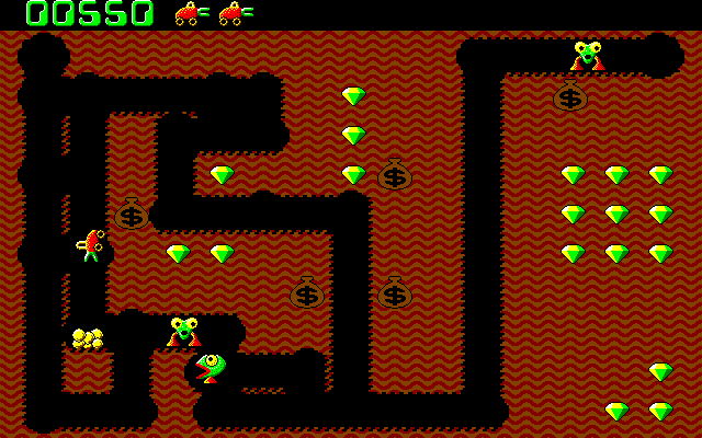 Digger Remastered gameplay screenshot 6