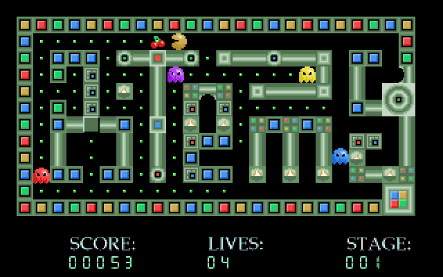 Hack-Man 2 gameplay screenshot 1