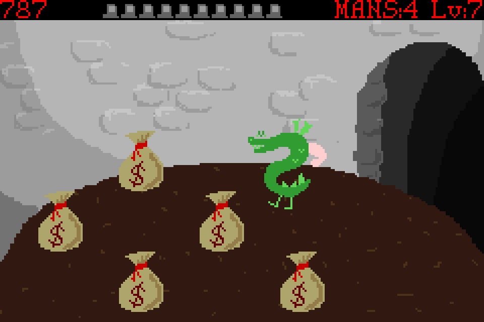 Trogdor for Game Boy Advance gameplay screenshot 3