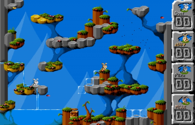 Jump 'n Bump gameplay screenshot 2