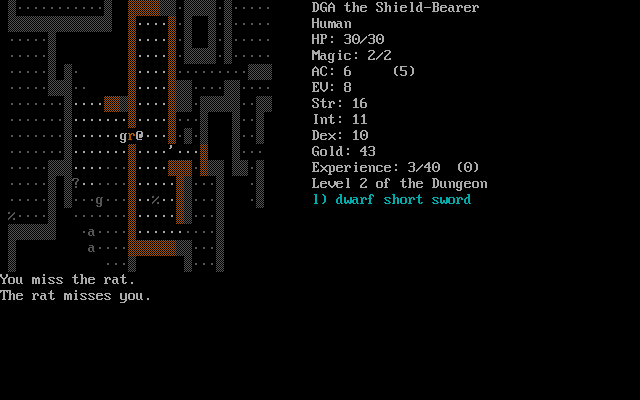 Linley's Dungeon Crawl gameplay screenshot 2