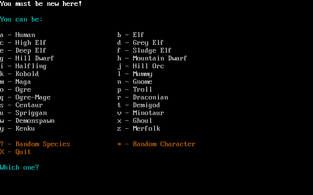 Linley's Dungeon Crawl gameplay screenshot 1