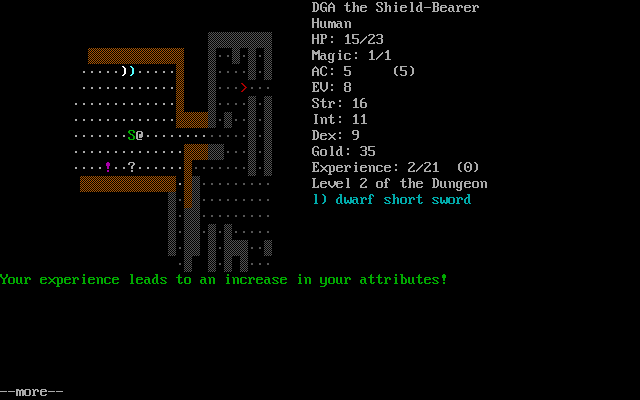 Linley's Dungeon Crawl gameplay screenshot 4