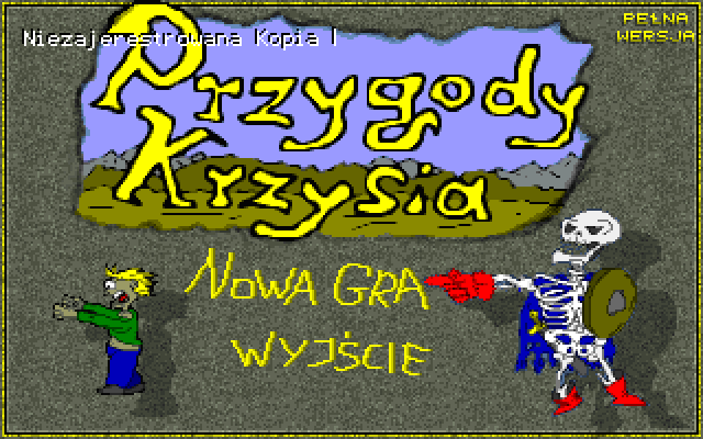 Przygody Krzysia gameplay screenshot 1