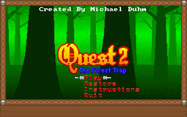 Quest 2: The Forest Trap gameplay screenshot 1