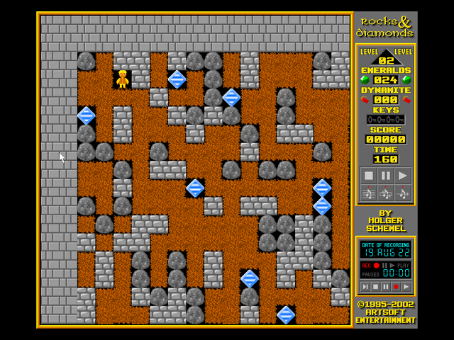 Rocks 'N' Diamonds gameplay screenshot 6