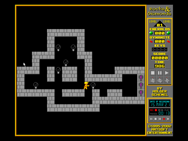 Rocks 'N' Diamonds gameplay screenshot 5