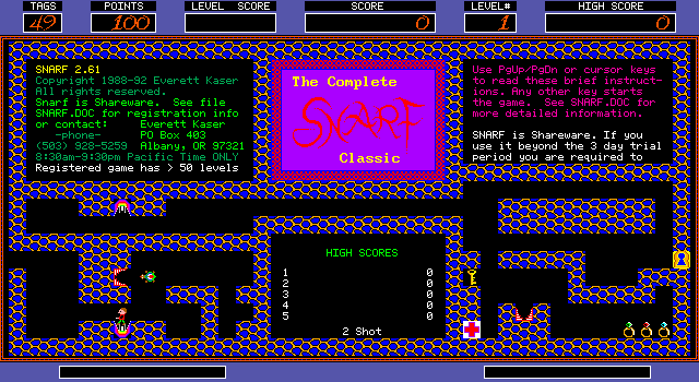 Snarf gameplay screenshot 1