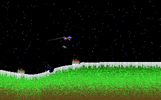 Sopwith Clone gameplay screenshot 2