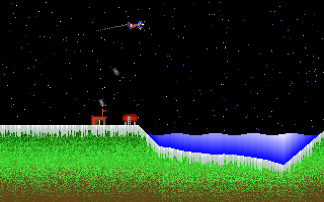 Sopwith Clone gameplay screenshot 3