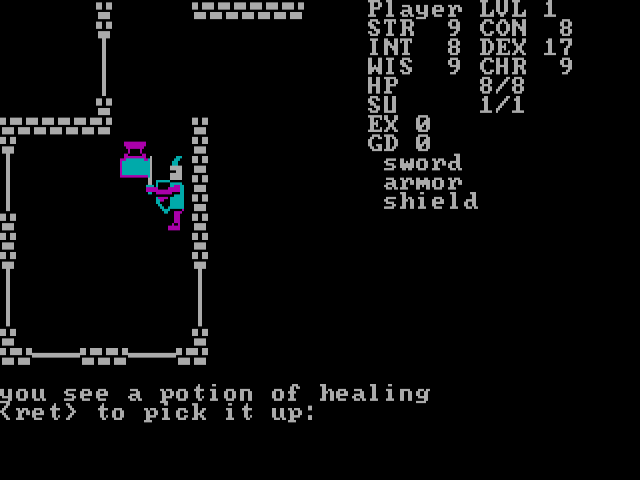 Telengard gameplay screenshot 3