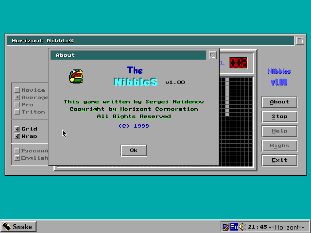 The Horizont NibbleS gameplay screenshot 1