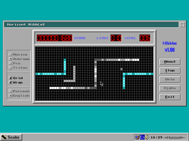 The Horizont NibbleS gameplay screenshot 2