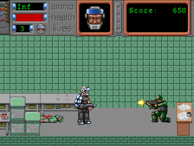 U.R.B.A.N The Cyborg Project gameplay screenshot 4
