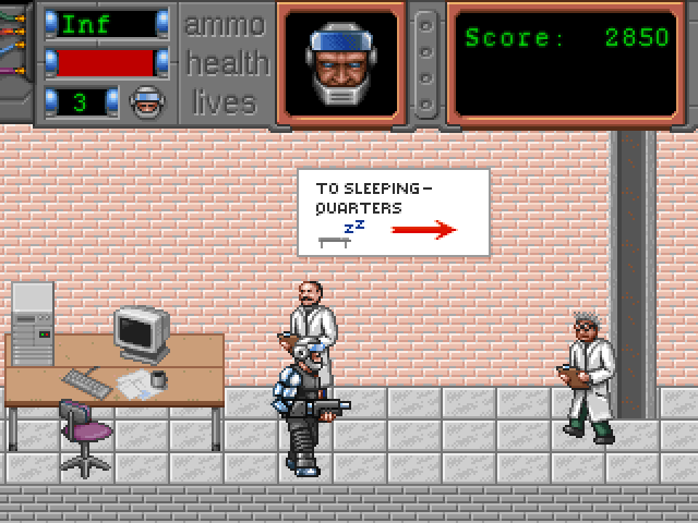 U.R.B.A.N The Cyborg Project gameplay screenshot 3