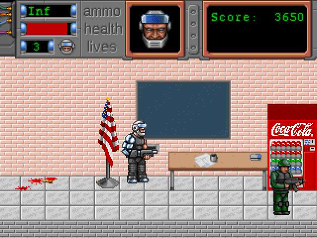 U.R.B.A.N The Cyborg Project gameplay screenshot 2