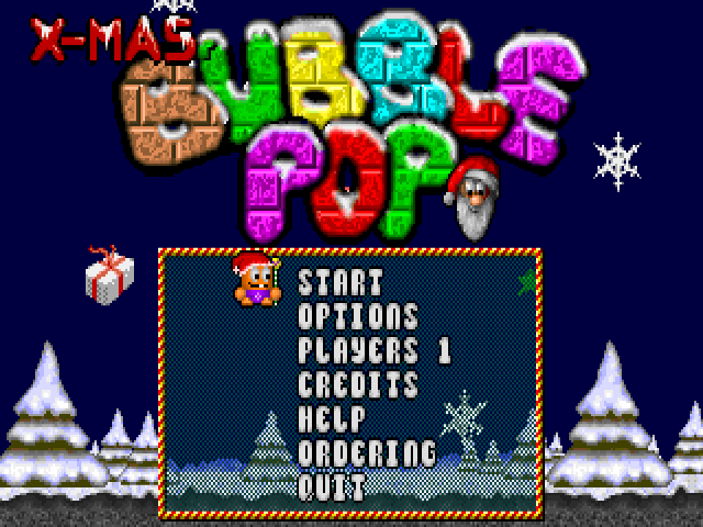 X-Mas Bubble Pop gameplay screenshot 1