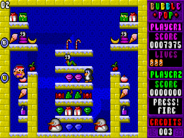X-Mas Bubble Pop gameplay screenshot 2